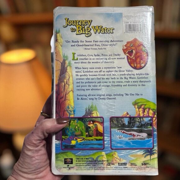 The Land Before Time Journey To Big Water VHS New Sealed Rare Vintage Animated C - Picture 5 of 5